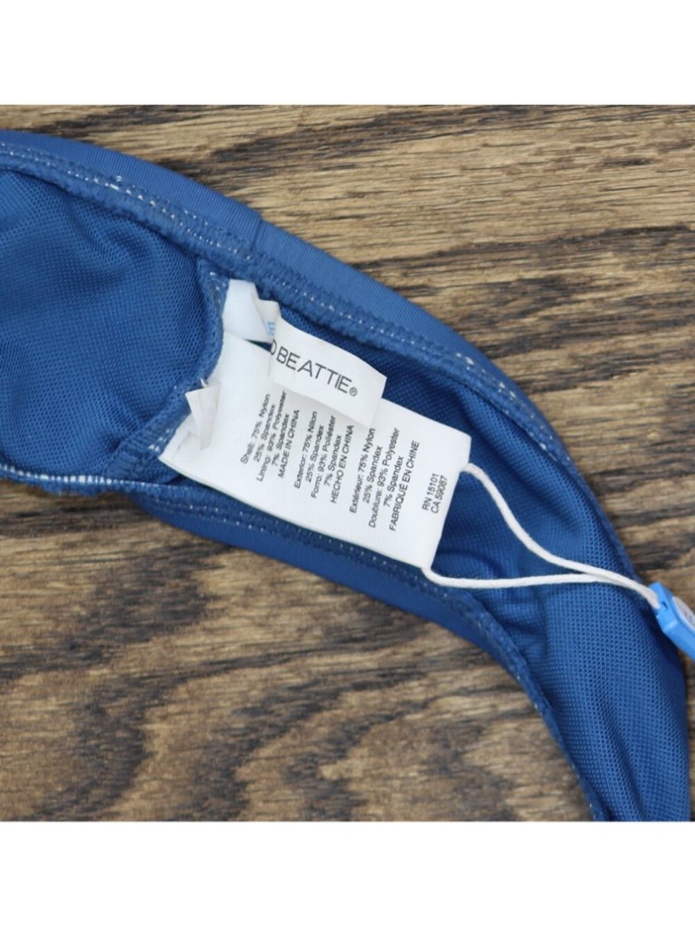 NWT Bleu Rod Beattie Hipster Bikini Bottom Swim RBFL26518 La Brisa Blue 10 - Picture 4 of 6